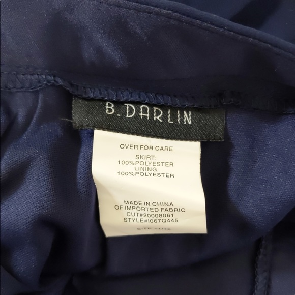 3x 👯‍♀️Host Pick⚡️B. Darlin Sequined Crop Top Dress - Picture 12 of 14